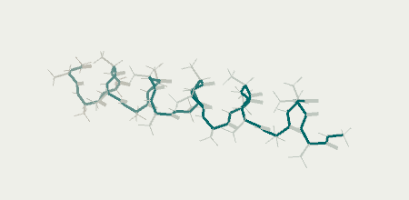 Molecular style Wire frame